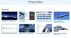 Desktop Screenshot of fstipsandaddons.com